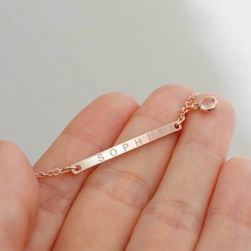 Fashion Personalized Custom Birthstone Bracelet - P12 Hub Europe