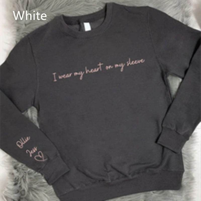 Women's Fashion English Letter Print Pattern Round Neck Sweater - P12 Hub Europe