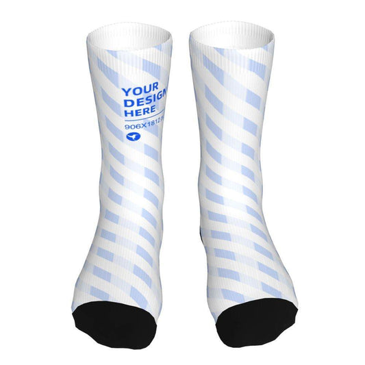 16in Thick Contrast Color Mild Skin-friendly Socks - P12 Hub Europe