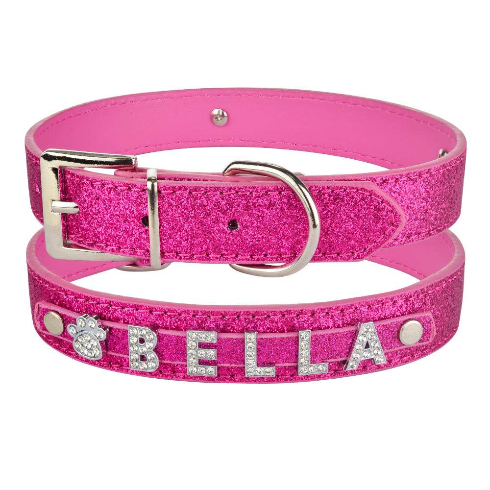 DIY Alphabet Dog Name Pet Collar Wear Accessories - P12 Hub Europe