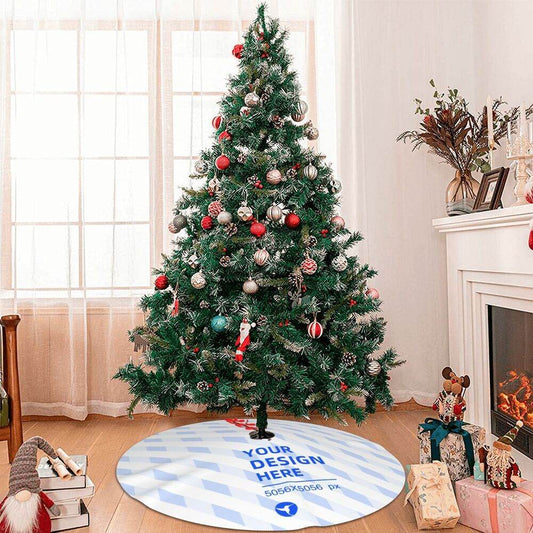 Glossy Textured Christmas Tree Thickened Apron - P12 Hub Europe