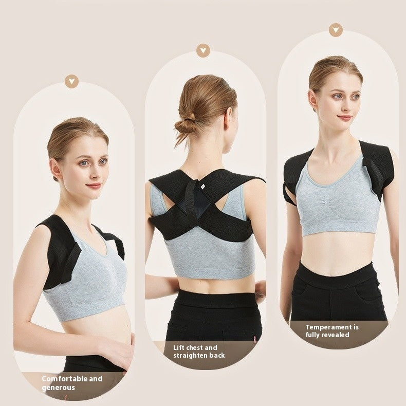Men's And Women's Body Brace Anti-camel Posture Correction Belt Adult Fitness