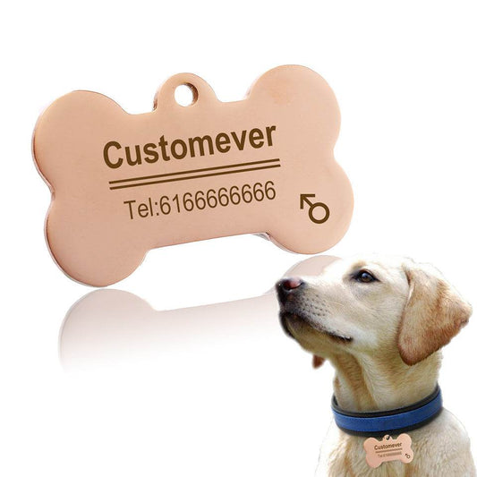 Small Pendant Anti-lost Pet Titanium Steel Tag - P12 Hub Europe