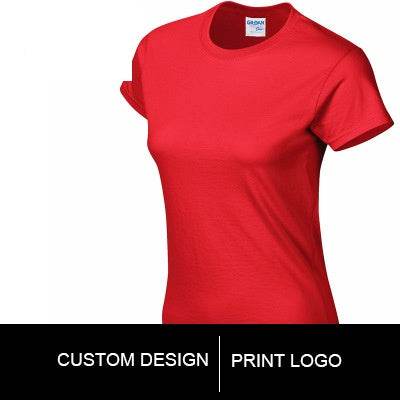 Pure Color Women T-shirt, Custom, Cotton T-shirt - P12 Hub Europe