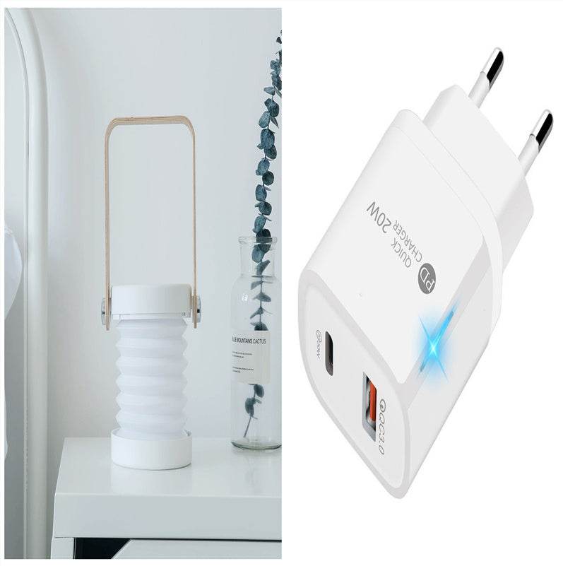 Foldable Touch Dimmable Reading LED Night Light Portable Lantern Lamp USB Rechargeable For Home Decor - P12 Hub Europe