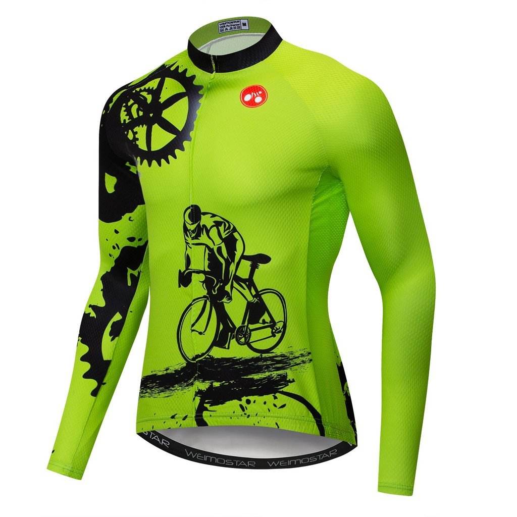 Riding Bicycle Jersey Long Sleeve Cycling Jersey - P12 Hub Europe