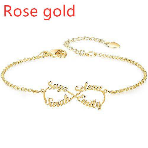 Personalized Creative Stainless Steel Custom Cut Name Bracelet - P12 Hub Europe