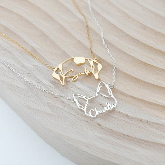 Fashionable Stainless Steel Letter Necklace - P12 Hub Europe