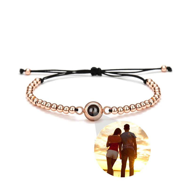 Circular Projection Couple Bracelet In 100 Languages - P12 Hub Europe