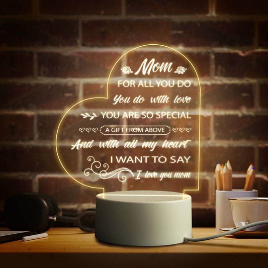 Small Night Light Warm Mother Room Decoration Personalized Ornaments - P12 Hub Europe