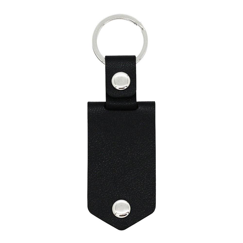 Leather Photo UV Color Printed Keychain - P12 Hub Europe