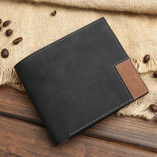 Custom Photo Lettering Frosted Men's Wallet Short Fashion Wallet Small Gift - P12 Hub Europe