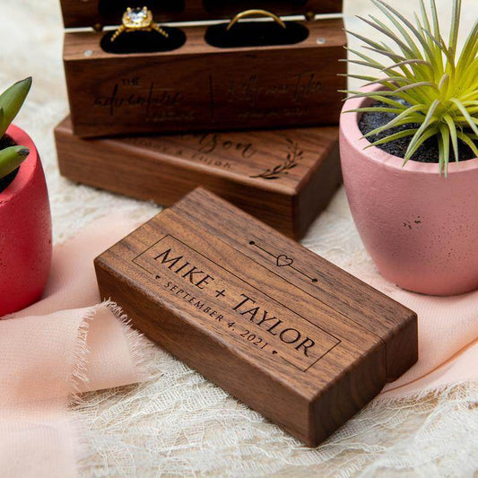 Design Lettering Ring Box Wedding - P12 Hub Europe