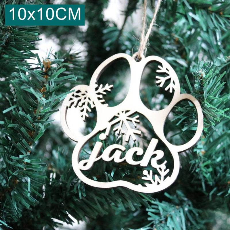 Christmas Tree Wooden Pendant Ins Mini Holiday Love - P12 Hub Europe