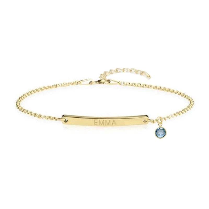 Fashion Personalized Custom Birthstone Bracelet - P12 Hub Europe