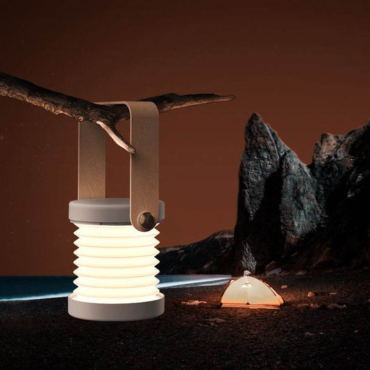Foldable Touch Dimmable Reading LED Night Light Portable Lantern Lamp USB Rechargeable For Home Decor - P12 Hub Europe