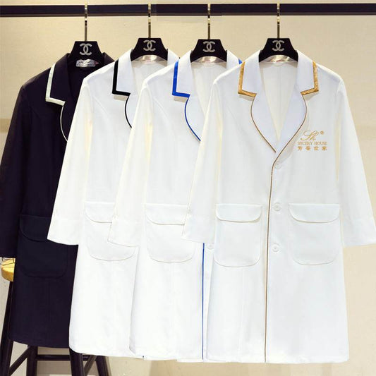Beauty Salon Skin Management Overalls Female Semi-permanent Tattoo Artist Coat - P12 Hub Europe