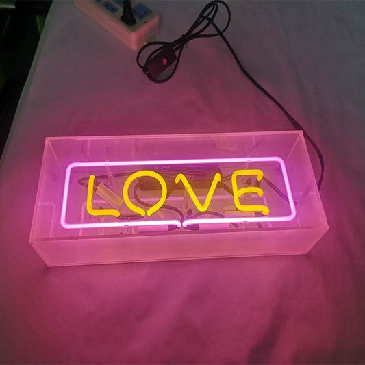 Neon Sign Acrylic Glass Light Box - P12 Hub Europe