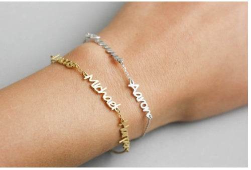 Personalized DIY Custom Name Bracelet Stainless Steel - P12 Hub Europe