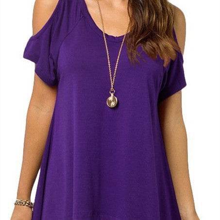Winter Women's Pure Cotton One Shoulder Short Sleeve - P12 Hub Europe