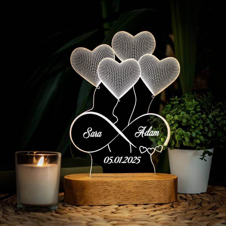 Personalized Valentine's Day Gift LED Art Light Ideas - P12 Hub Europe