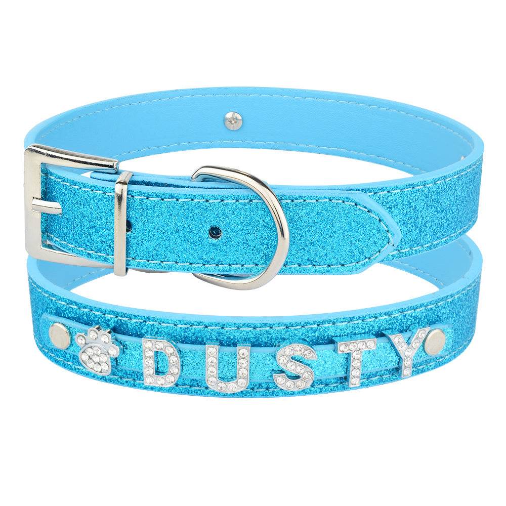 DIY Alphabet Dog Name Pet Collar Wear Accessories - P12 Hub Europe