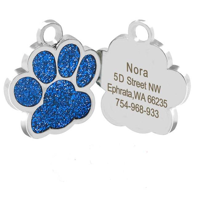 Personalized Dog Tags Engraved Cat Puppy Pet ID Name Collar - P12 Hub Europe