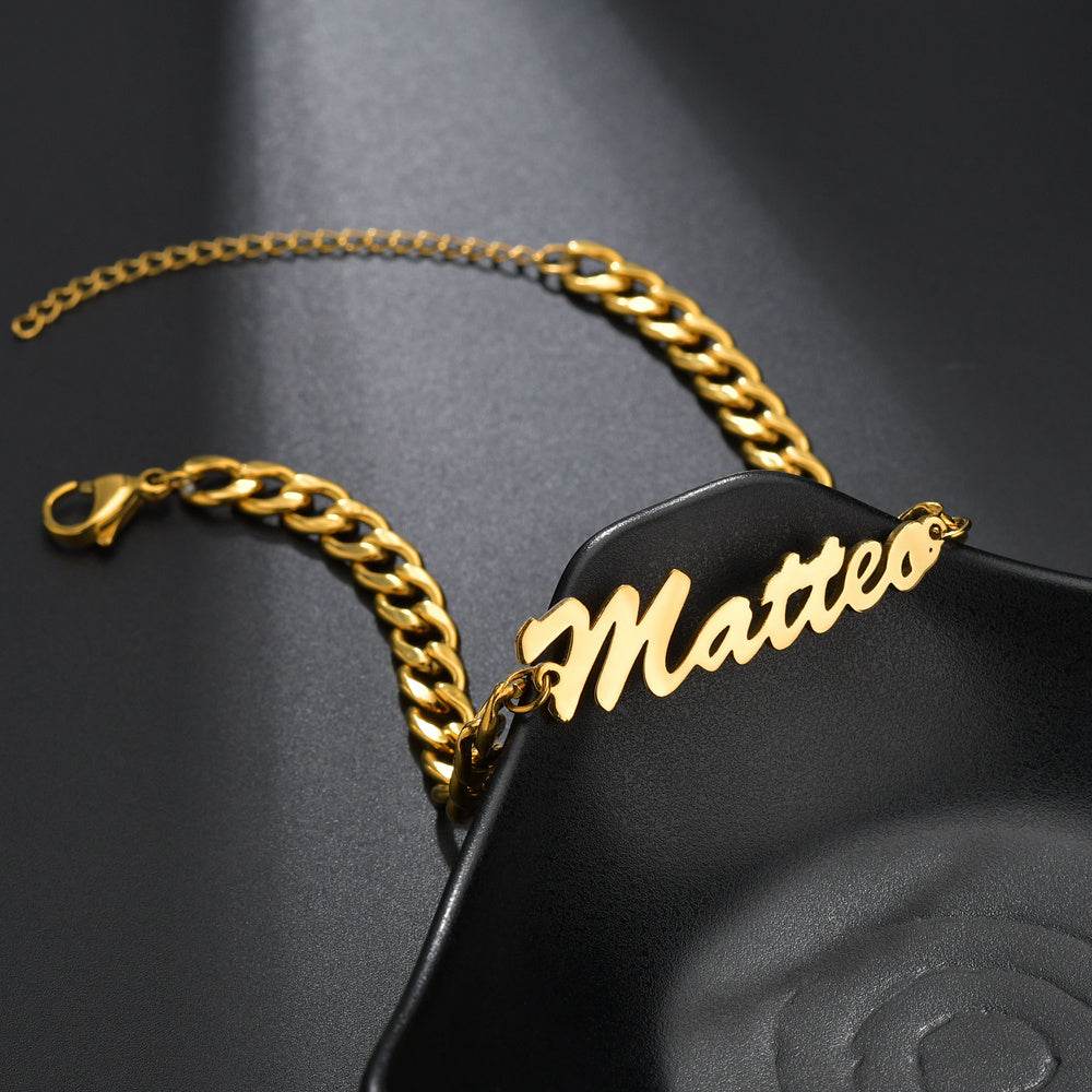 DIY Personalized Custom Stainless Steel Name Jewelry - P12 Hub Europe