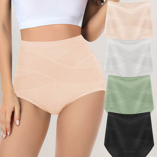 High Waist Shaping Briefs Large Size Ladies' Underwear - P12 Hub Europe