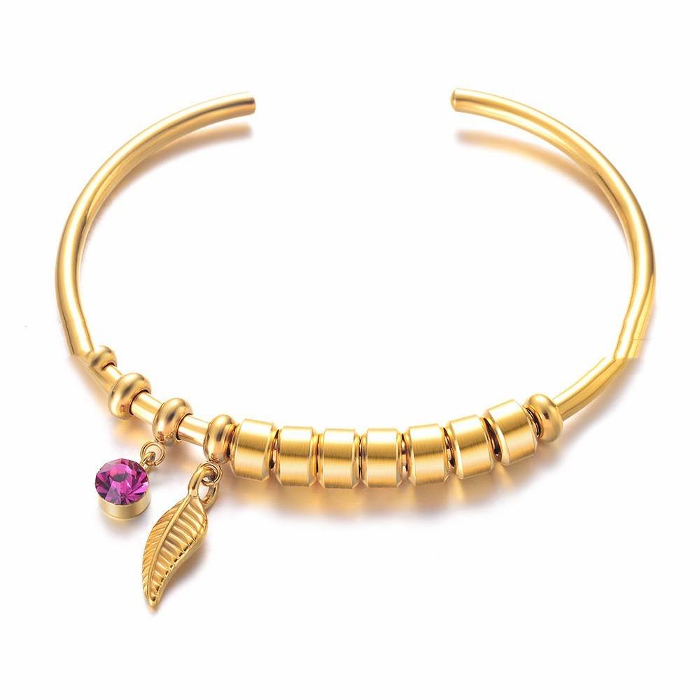 Carving Family Name Bracelet Stainless Steel - P12 Hub Europe