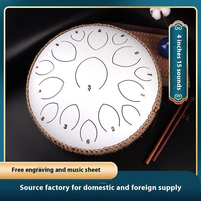 14-inch 15-tone Hollow Drum Percussion Musical Instrument