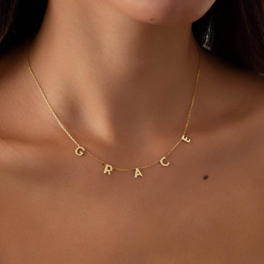 Personalized Alphabet Name Necklace DIY - P12 Hub Europe