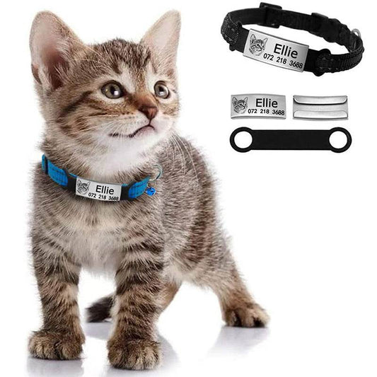Dog Collar Bell Brand Pet Tag Lettering Photo - P12 Hub Europe