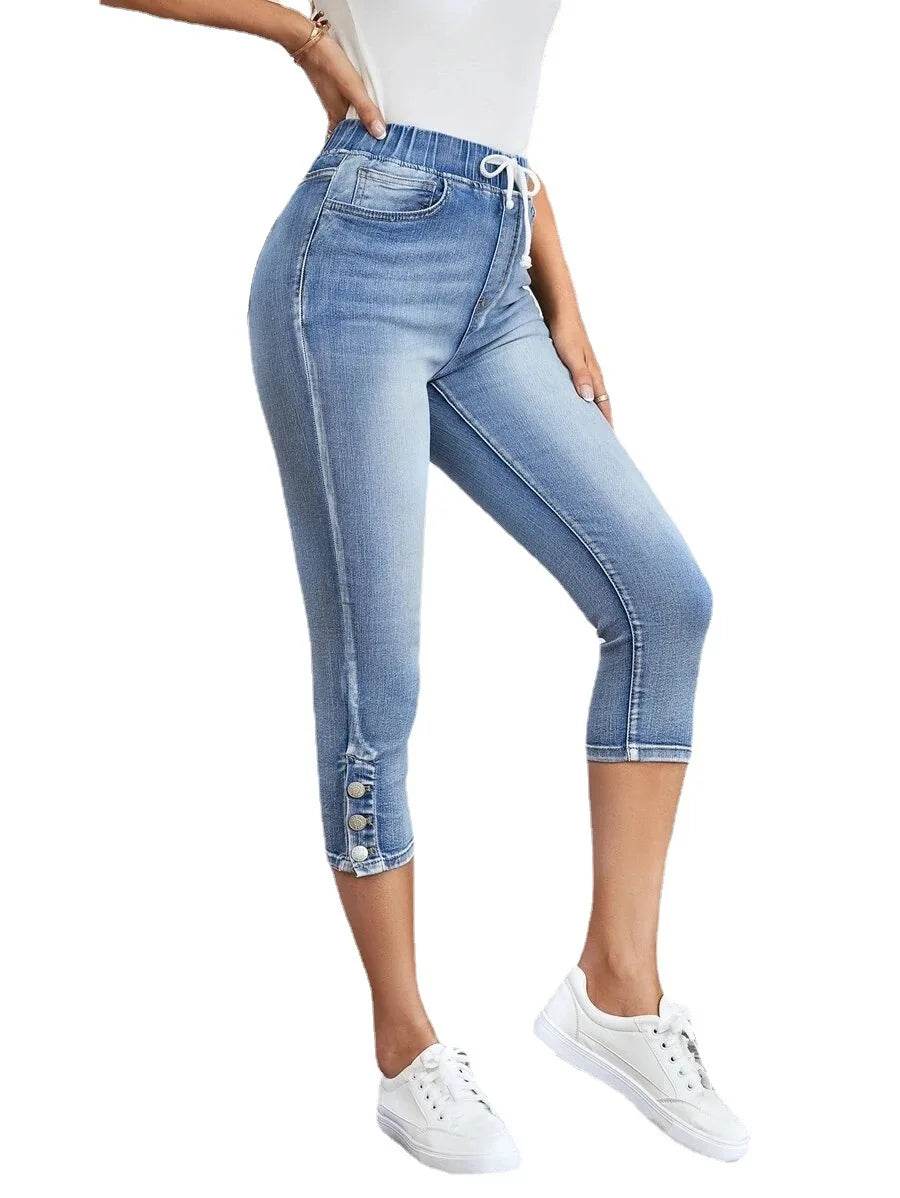Women's Skinny Denim Jeans - P12 Hub Europe