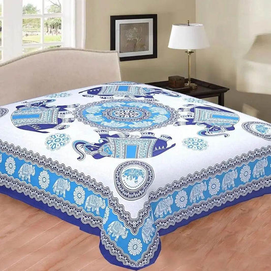 Indian Mandala Style Beach Towel 220X240Cm Sarong Picnic Blanket Yoga Sand Protector Multipurpose Wall Decoration Elephant Circle - P12 Hub Europe