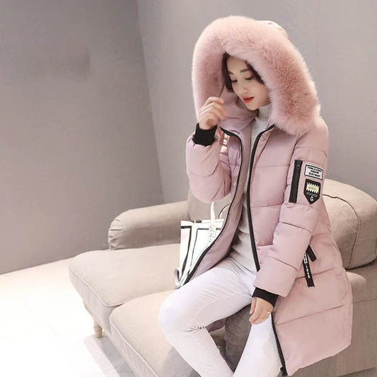 Warm Slim Fur Hooded Parka - P12 Hub Europe