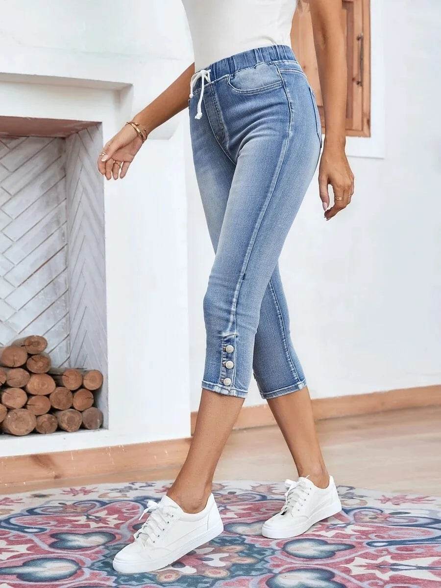 Women's Skinny Denim Jeans - P12 Hub Europe