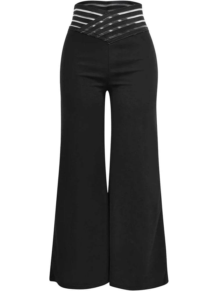 Women Wide Leg Trousers - P12 Hub Europe