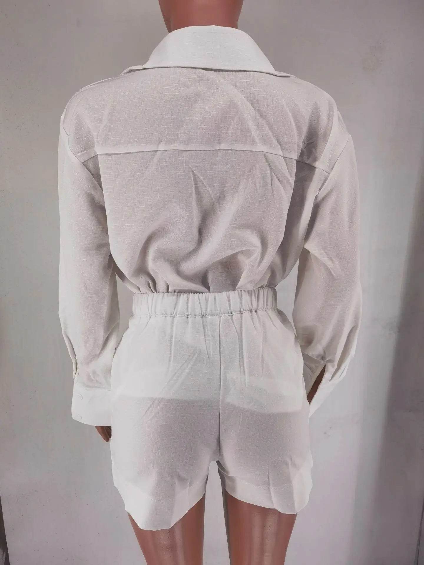 Women Summer Shirt Shorts - P12 Hub Europe