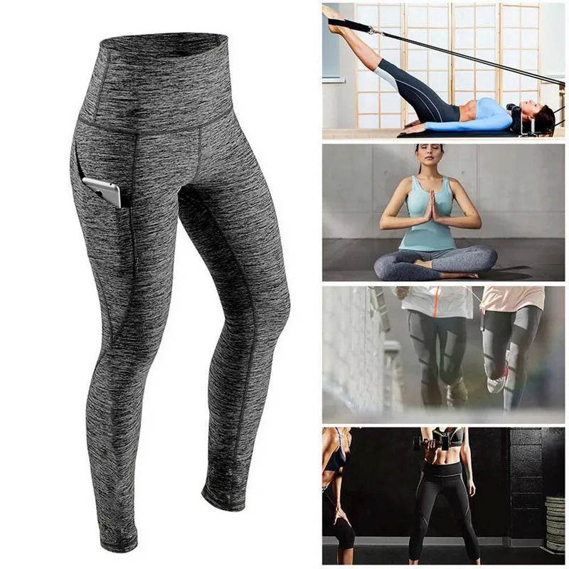 Women's Seamless Ruched Pocket Leggings - P12 Hub Europe