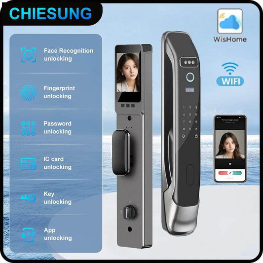 3D Face Lock | WiFi, Video, Fingerprint, NFC - P12 Hub Europe