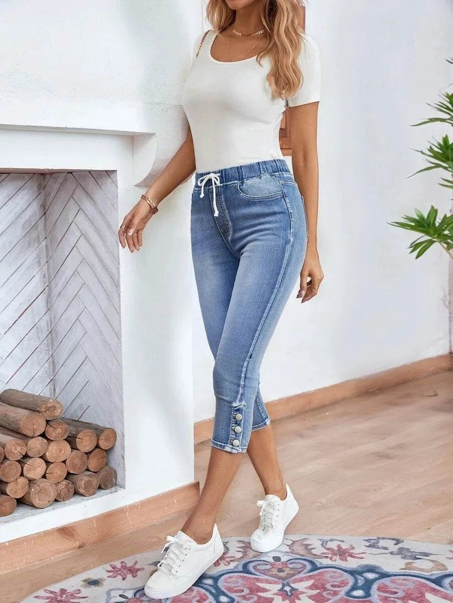 Women's Skinny Denim Jeans - P12 Hub Europe
