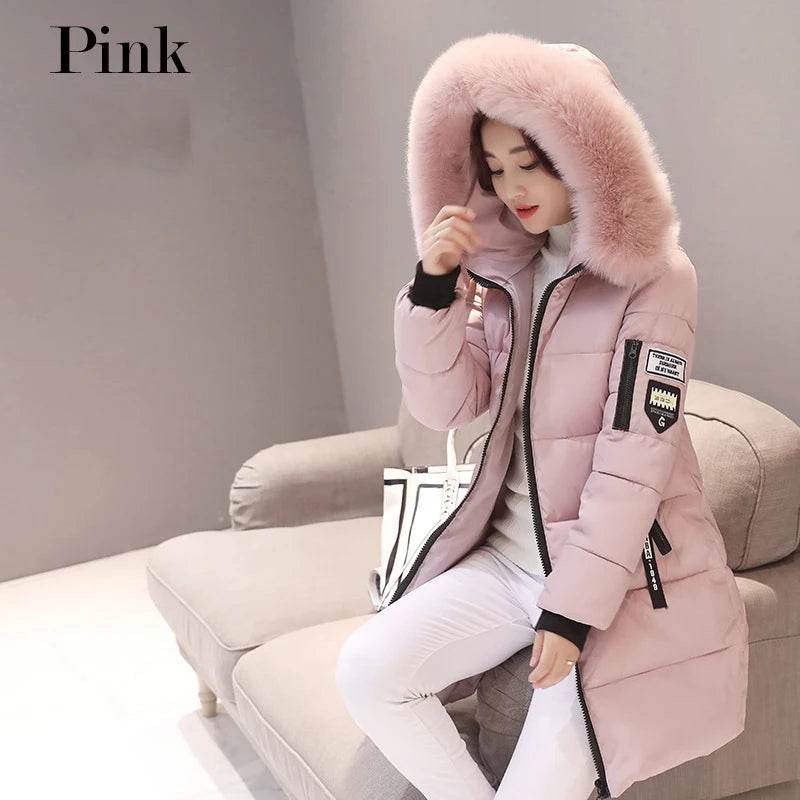 Warm Slim Fur Hooded Parka - P12 Hub Europe