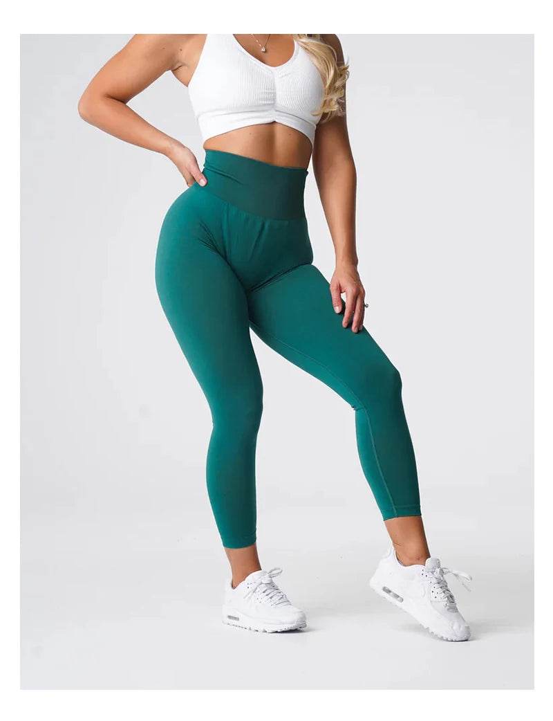Women's Seamless Scrunch Butt Leggings - P12 Hub Europe