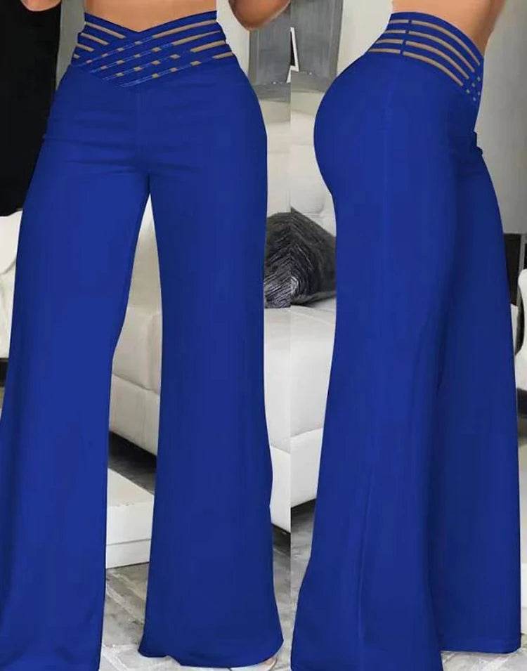 Women Wide Leg Trousers - P12 Hub Europe
