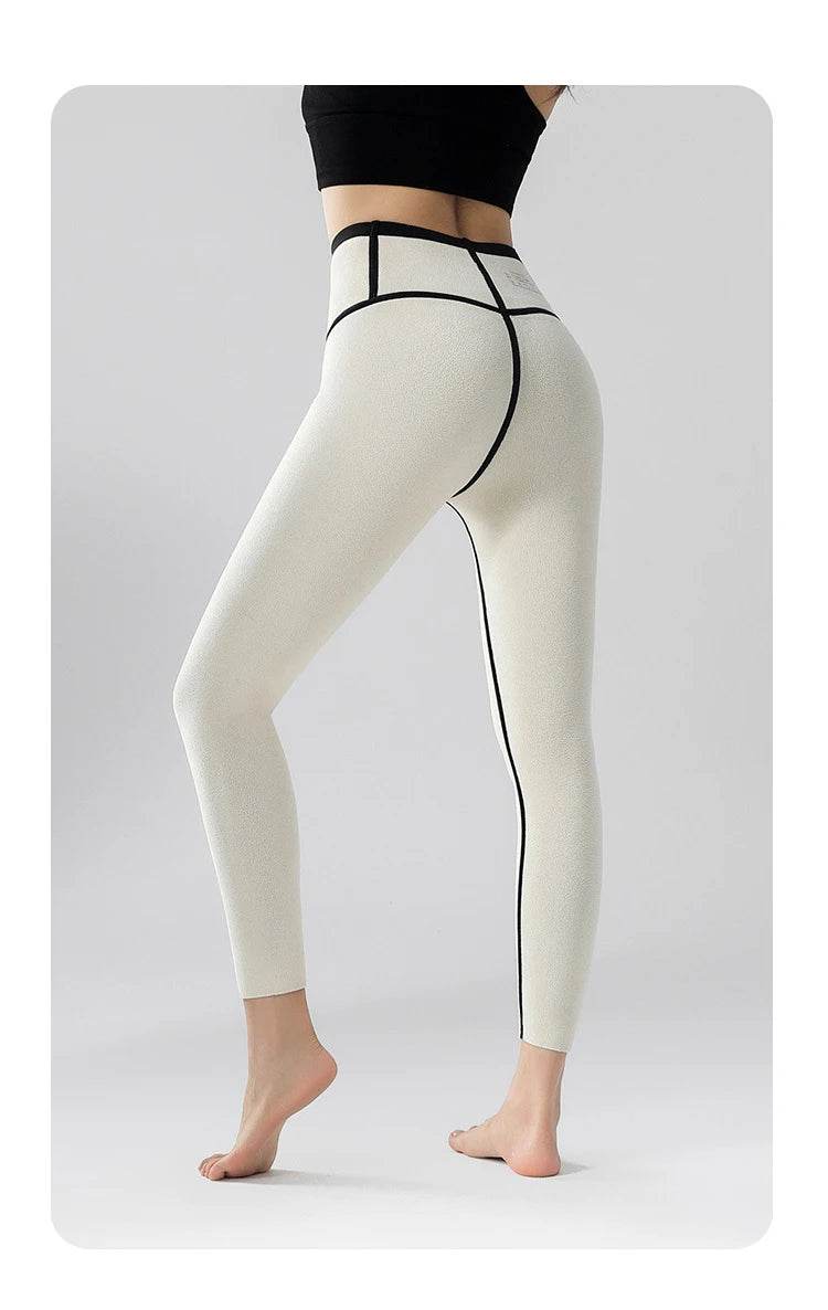Women's Seamless Fleece-Lined Leggings - P12 Hub Europe