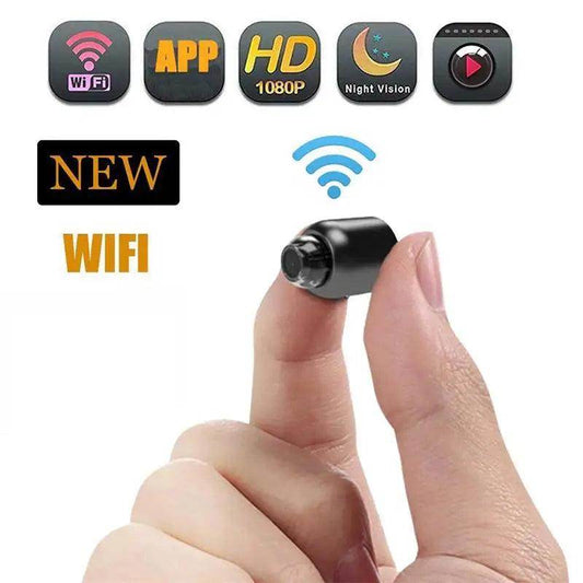 Mini WiFi Camera Night Vision, Motion Detect, Audio, Indoor - P12 Hub Europe