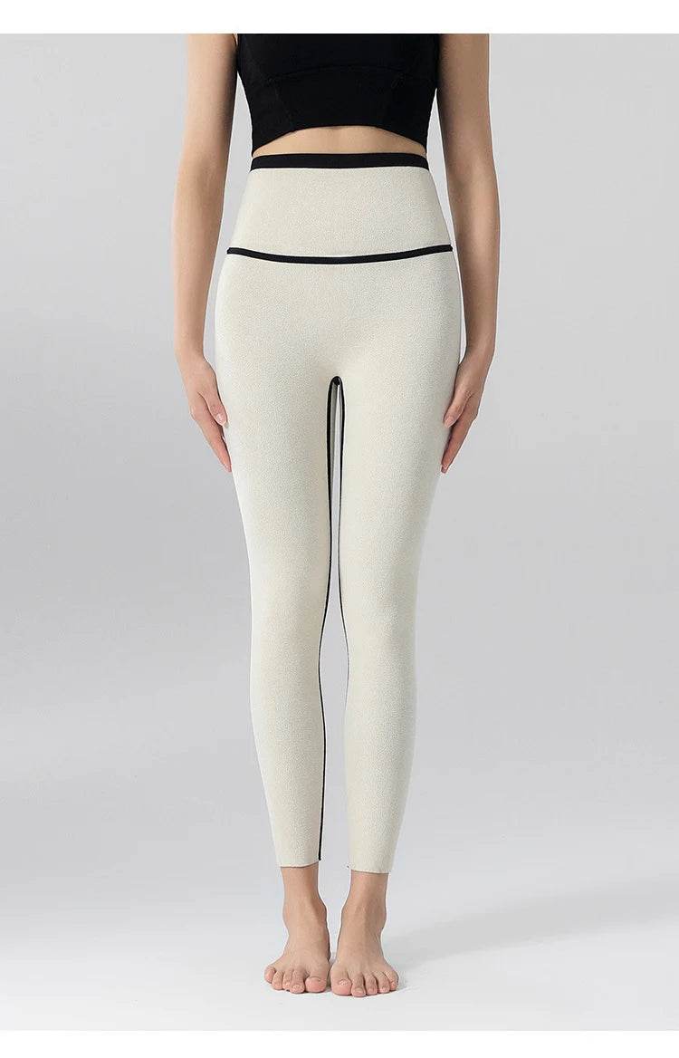Women's Seamless Fleece-Lined Leggings - P12 Hub Europe