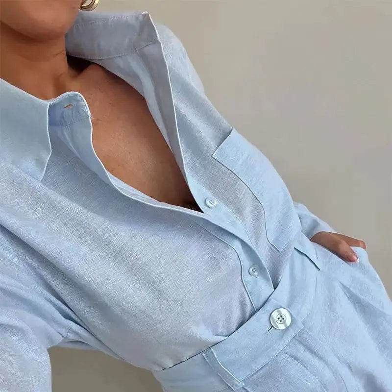 Women Summer Shirt Shorts - P12 Hub Europe