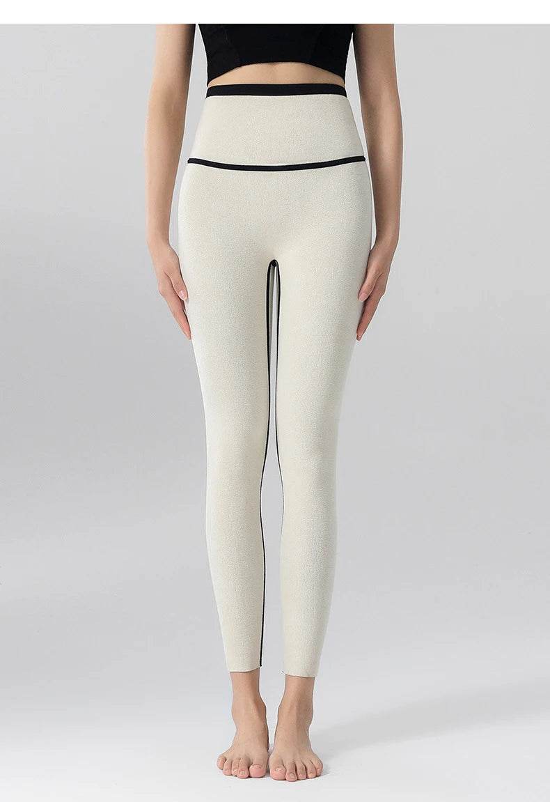 Women's Seamless Fleece-Lined Leggings - P12 Hub Europe